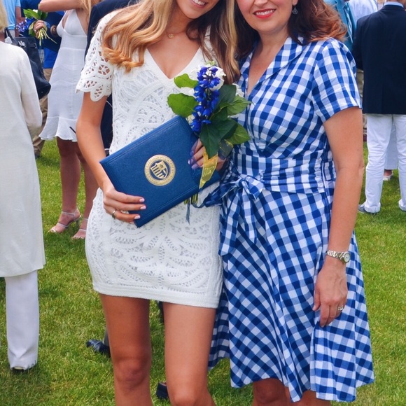 French Connection White Crochet Dress - Picture 5 of 6